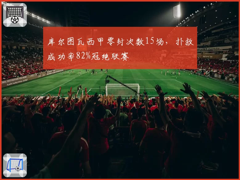 库尔图瓦西甲零封次数15场，扑救成功率82%冠绝联赛